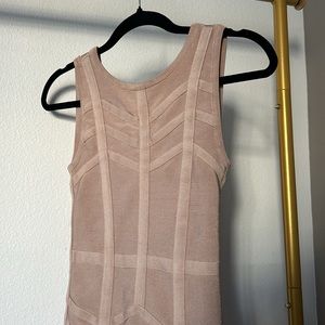 Blush BEBE dress